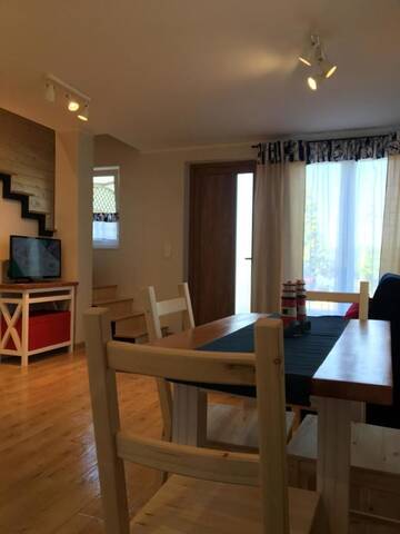 Фото номера Шале с двумя спальнями Проживание в семье 4 Pory Roku Apartamenty Domki Pokoje г. Nadole 14