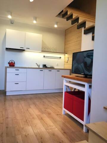 Фото номера Шале с двумя спальнями Проживание в семье 4 Pory Roku Apartamenty Domki Pokoje г. Nadole 15